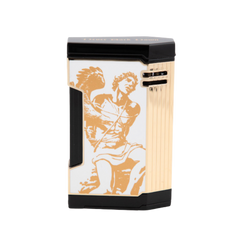 Prometheus Magma T “Never Back Down” LE 24 Gold on White Lighter