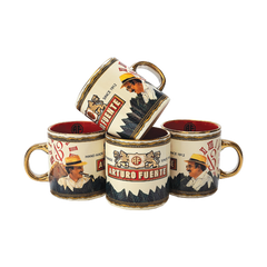 Arturo Fuente Ceramic Espresso Cups Set
