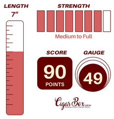 Arturo Fuente Chateau King T Rosado - 7" x 49rg