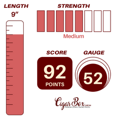 Arturo Fuente Hemingway Masterpiece - 9" x 52rg