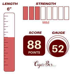 Ashton Aged Maduro Pyramid - 6" x 52rg