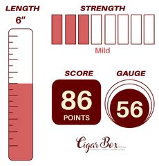 Ashton Classic Line Majesty Gigante Toro - 6" x 56rg