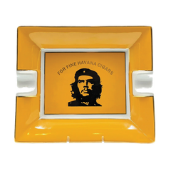 Che Guevara Yellow Ceramic Ashtray