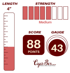 Cuaba Divinos Cuban - 4" x 43rg