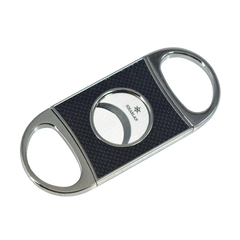 Double Bladed Carbon Fibre Cutter With Silver Handles