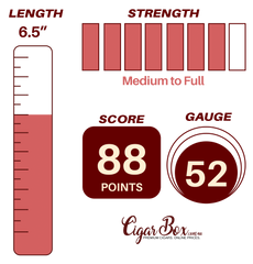 Esteban Carreras Bronze Cross Figuardo - 6.5" x 52rg