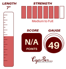 Esteban Carreras Mr. Brownstone Habano Chuchy - 7" x 49rg