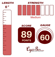 Esteban Carreras Soga De Oro Sumatra Sixty - 6" x 60rg