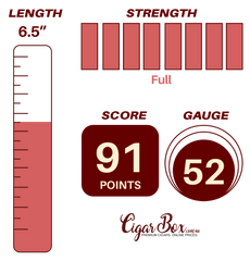 Flor de Las Antillas 10th Anniversary - 6.5" x 52rg