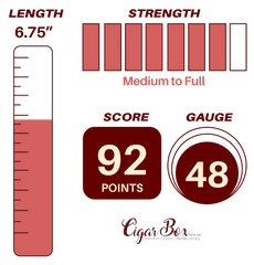 F Fuente Opus X Lost City Toro - 6.7" x 48rg