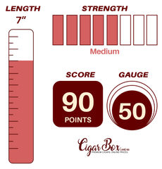 La Aroma del Caribe Connecticut Churchill - 7" x 50rg