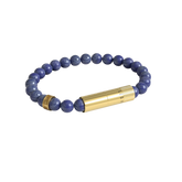 Les Fines Lames Punch Bracelet - Noche Gold Ring Elastic