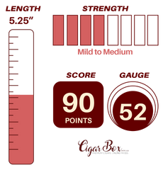 My Father Connecticut Robusto - 5.2" x 52rg