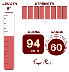 My Father No.6 Toro Gordo Box Pressed - 6" x 60 rg