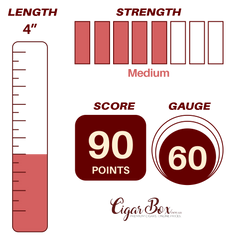 Nub Maduro 460 - 4" x 60rg