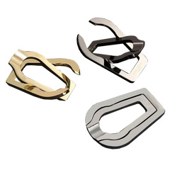 Gunmetal Silver Metal Folding Pipe Stand