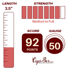 Partagas Serie D No. 6 - 3 1/2" x 50rg