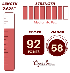 Rocky Patel Hamlet Tabaquero Salomon - 7.6" x 58