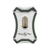 Rocky Patel V Cutter Viper Series Silver/Green Carbon Fiber