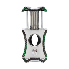 Rocky Patel V Cutter Viper Series Silver/Green Carbon Fiber