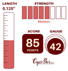 Romeo Y Julieta Cedros Delux 3 Cuban - 5 1/8" x 42rg