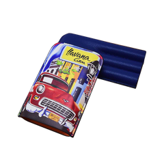 3 Stick Havana City Leather Cigar Case