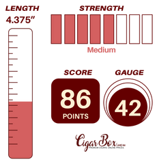 San Cristobal El Principe Cuban - 4 3/8" x 43rg
