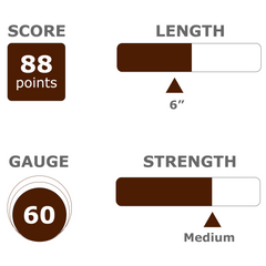 Sencillo Platinum Gigante - 6" x 60rg