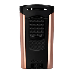 XIKAR Astral Single Jet Flame Lighter Black and Rose Gold