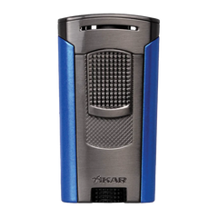 XIKAR Astral Single Jet Flame Lighter Gunmetal and Blue