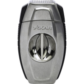 Xikar Flip Dual Cutter Brushed Chrome