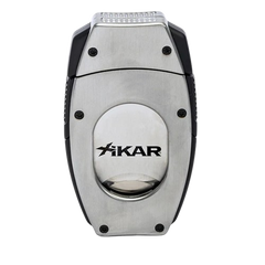 Xikar Flip Dual Cutter Brushed Chrome