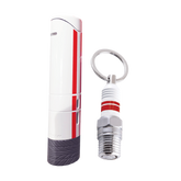Xikar Red & White Turrim & Spark Plug Punch