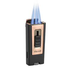 Xikar Trezo Lighter Matte Black and Bronze
