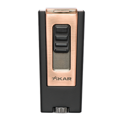 Xikar Trezo Lighter Matte Black and Bronze