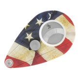 Xikar Xi2 Cutter White UV Printed American Flag