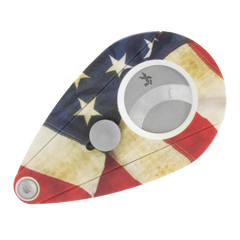 Xikar Xi2 Cutter White UV Printed American Flag