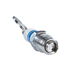 Xikar Cigar Cutter Spark Plug Punch 11mm - White & Blue
