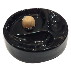Aztec Pipe Ashtray Black