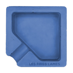 Les Fines Lames Monad Concrete Ashtray Blue