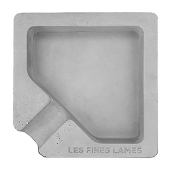 Les Fines Lames Monad Concrete Ashtray Grey