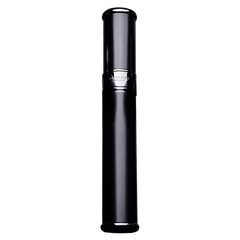 Prometheus Cigar Tube Black Matte with Gun Metal