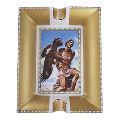 Prometheus God of Fire Gold Ashtray