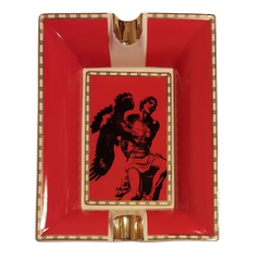 Prometheus God of Fire Red Ashtray