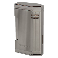 Prometheus Magma T Lighter Gun Metal Vertical Lines