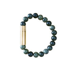 Les Fines Lames Punch Bracelet BRASS SERPENTINE Large