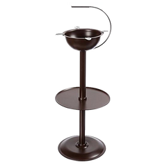 Stinky Floor Ashtray Chocolate Brown