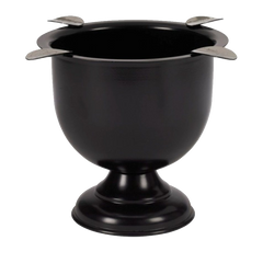 Stinky Tall 4 Stirrup Ashtray Jet Black