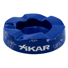 XiKAR Wave Cigar Ashtray Blue & White