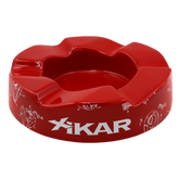 XiKAR Wave Cigar Ashtray Red & White